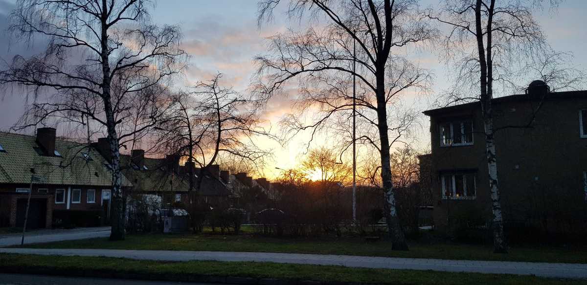 Sweden sunset